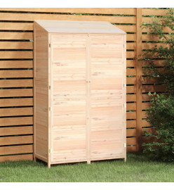 Remise de jardin 102x52x174,5 cm Bois de sapin solide