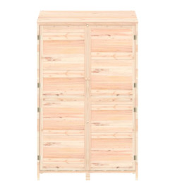 Remise de jardin 102x52x174,5 cm Bois de sapin solide