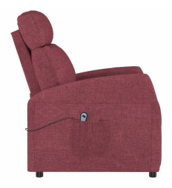 Fauteuil Rouge bordeaux Tissu