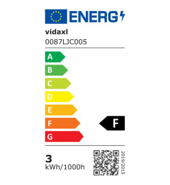 Appliques murales à LED d'extérieur 2 pcs 3 W Noir Rond