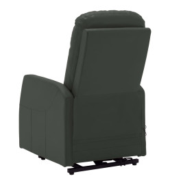 Fauteuil de massage Anthracite Similicuir