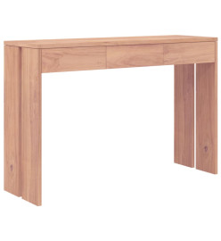 Table console 110x35x75 cm Bois de teck solide