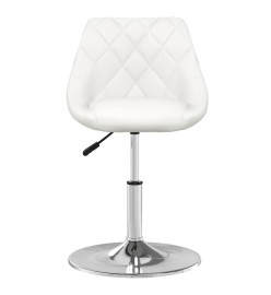 Tabouret de bar Blanc Similicuir