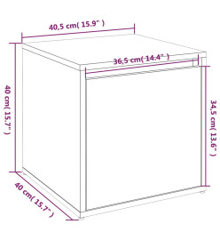 Ensemble de meubles de couloir Blanc brillant Bois d'ingénierie