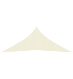 Voile d'ombrage 160 g/m² Crème 4x5x5 m PEHD