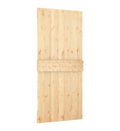 Porte 95x210 cm bois massif de pin