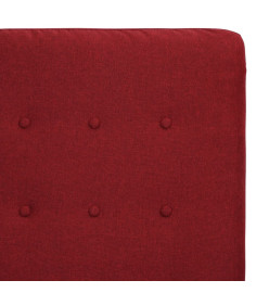 Fauteuil de massage Rouge bordeaux Tissu