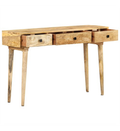 Table console 115x35x76 cm Bois de manguier massif