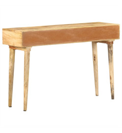 Table console 115x35x76 cm Bois de manguier massif