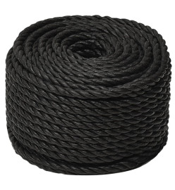 Corde de travail Noir 14 mm 250 m polypropylène