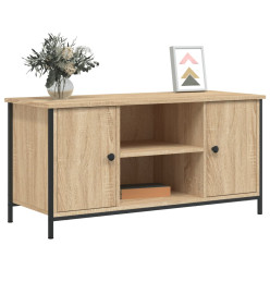 Meuble TV Chêne sonoma 100x40x50 cm Bois d'ingénierie