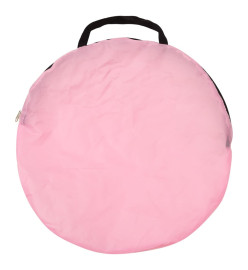 Tente de jeu pour enfants avec 250 balles Rose 100x100x127 cm