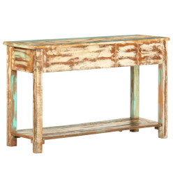 Table console 120x40x75 cm Bois solide de récupération