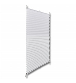 Store plissé 60x125 cm Blanc