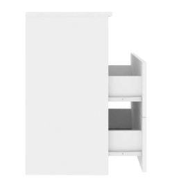 Tables de chevet 2 pcs Blanc 50x32x60 cm