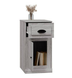 Armoire latérale avec tiroir sonoma gris 40x50x75 cm