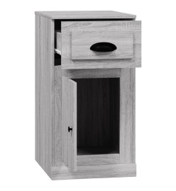 Armoire latérale avec tiroir sonoma gris 40x50x75 cm