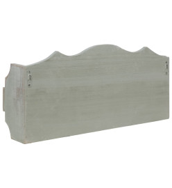 Porte-manteau mural Vert 50x10x23 cm Bois