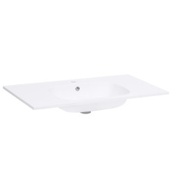 Lavabo encastré 805x460x105 mm SMC Blanc