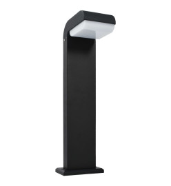 Lampe LED d'extérieur 9 W Noir Ovale