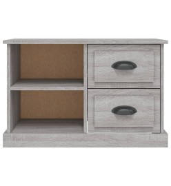 Meuble TV sonoma gris 73x35,5x47,5 cm bois d'ingénierie