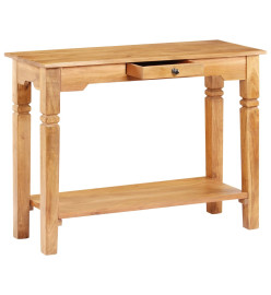 Table console 100x40x76 cm Bois d'acacia massif