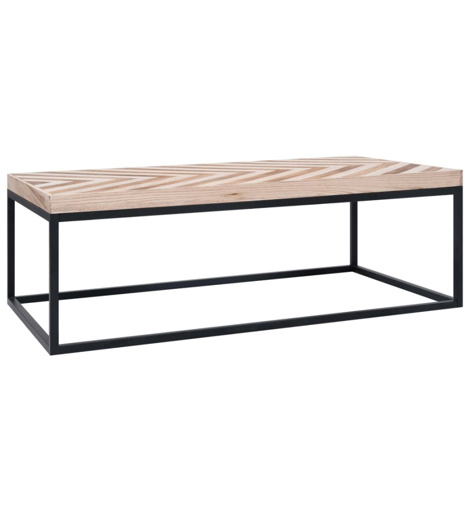 Table basse 110 x 60 x 37 cm Bois massif