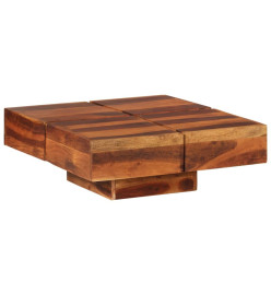 Table basse 80x80x30 cm Bois d'acacia massif