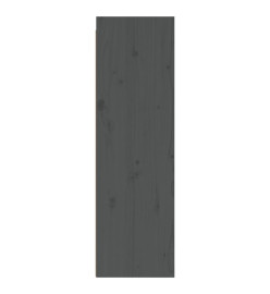 Armoire murale Gris 30x30x100 cm Bois de pin massif