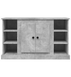 Buffet Gris béton 100x35,5x60 cm Bois d'ingénierie