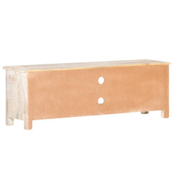 Meuble TV 120x30x40 cm Bois d'acacia brut