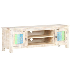 Meuble TV 120x30x40 cm Bois d'acacia brut