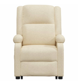 Fauteuil de massage Crème Tissu