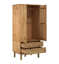 Garde-robe OTTA 76,5x53x172 cm Bois massif de pin