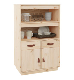 Buffet haut 67x40x108,5 cm Bois massif de pin