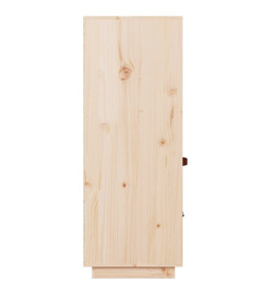 Buffet haut 67x40x108,5 cm Bois massif de pin