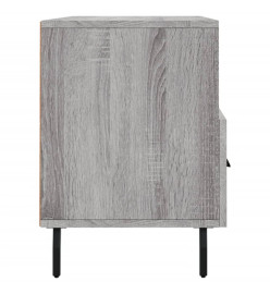 Meuble TV sonoma gris 102x36x50 cm bois d'ingénierie