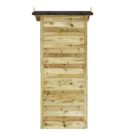 Abri de stockage pour jardin Pin Imprégné 100 x 100 x 210 cm