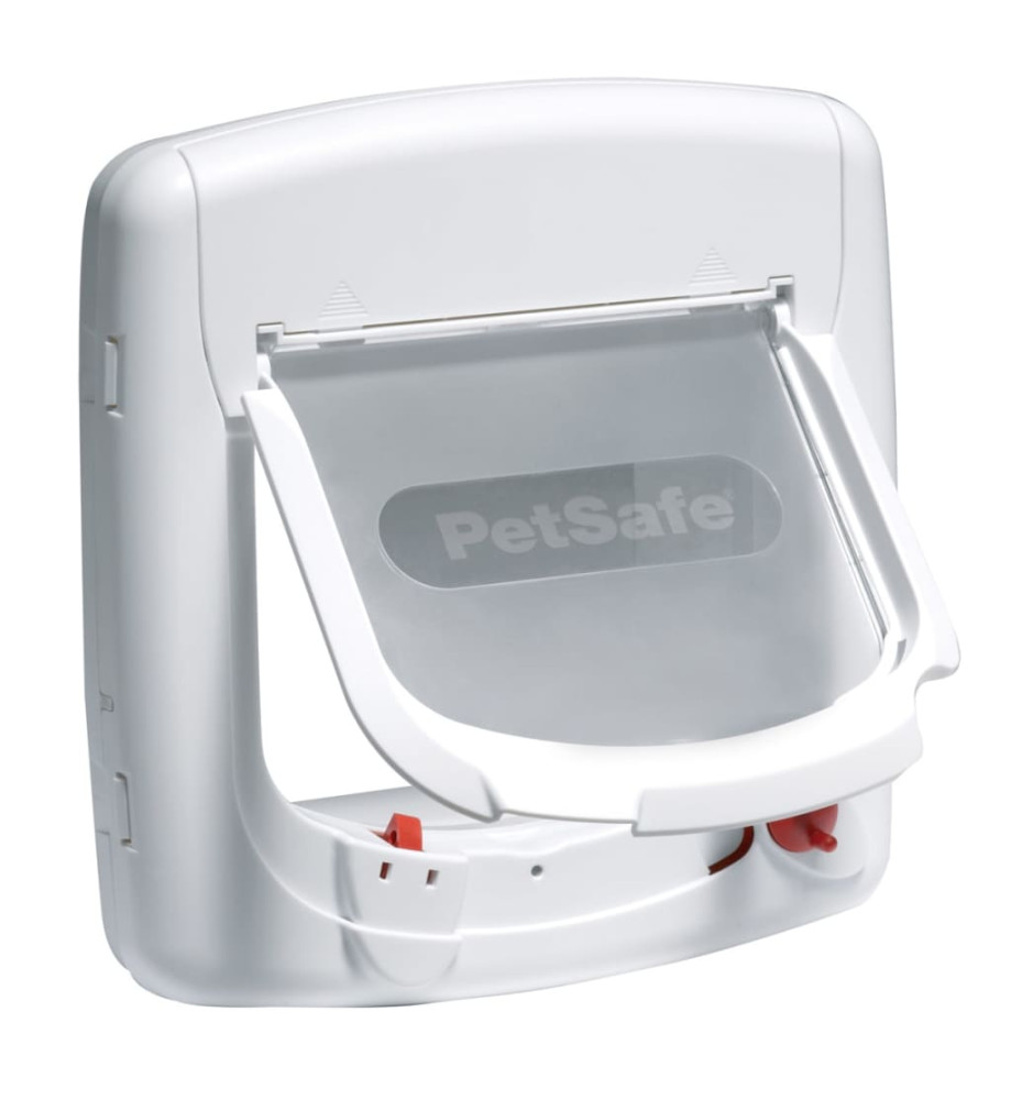 PetSafe Chatière magnétique à 4 voies Deluxe 400 Blanc