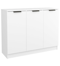 Buffet Blanc 90,5x30x70 cm Bois d'ingénierie