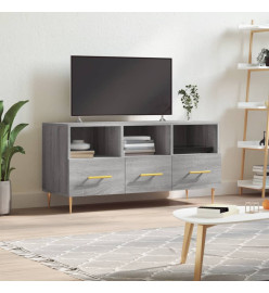 Meuble TV sonoma gris 102x36x50 cm bois d'ingénierie