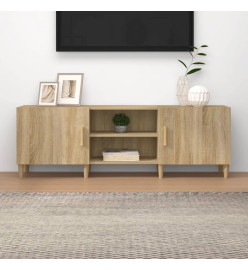 Meuble TV Chêne sonoma 150x30x50 cm Bois d'ingénierie