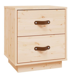 Tables de chevet 2 pcs 40x34x45 cm Bois de pin massif