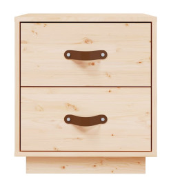 Tables de chevet 2 pcs 40x34x45 cm Bois de pin massif