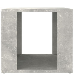 Table de chevet Gris béton 41x40x36 cm Bois d'ingénierie