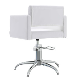 Chaise de salon Blanc Similicuir