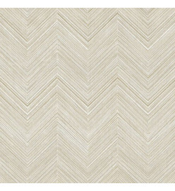 Noordwand Papier peint Topchic Herringbone beige clair