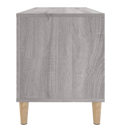 Armoire à disques sonoma gris 100x38x48 cm bois d'ingénierie