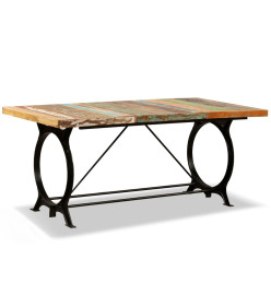 Table de salle à manger Bois de récupération massif 180 cm