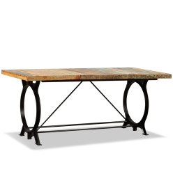 Table de salle à manger Bois de récupération massif 180 cm